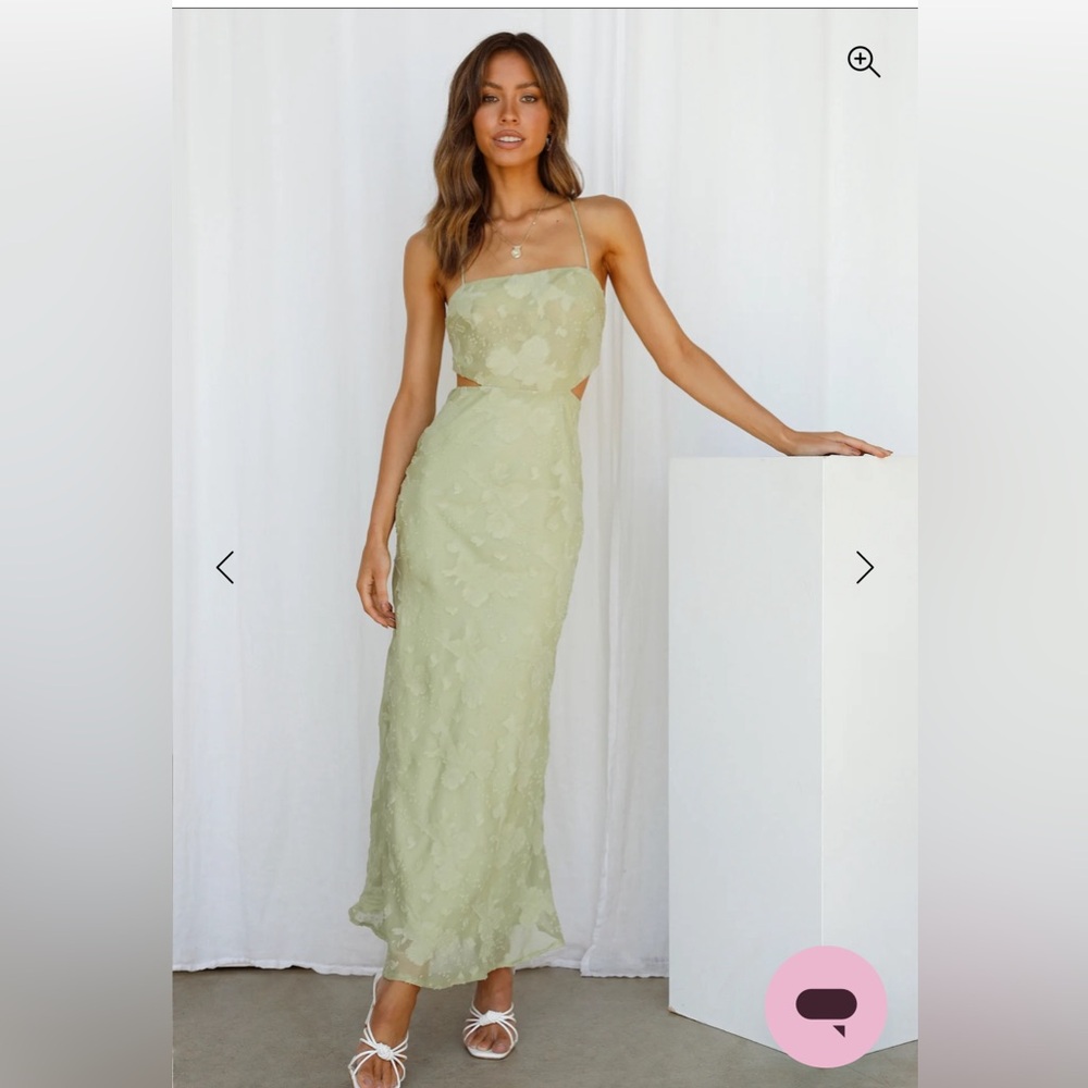 Green dress